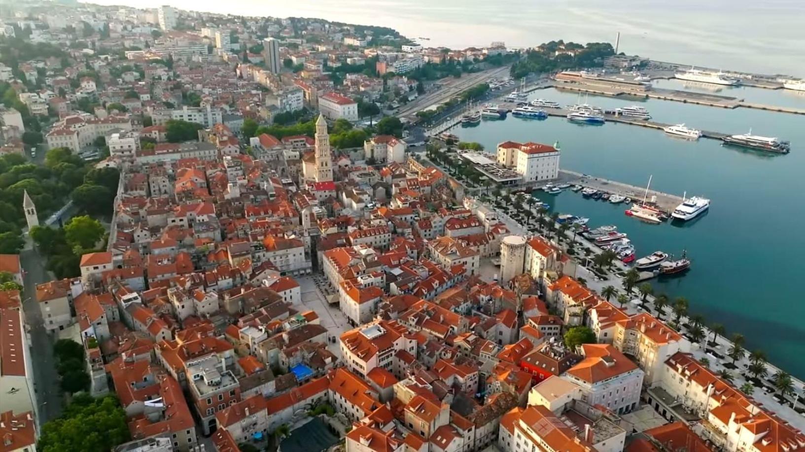 Terazza Grande In Diocletian Tower Lejlighed Split Eksteriør billede