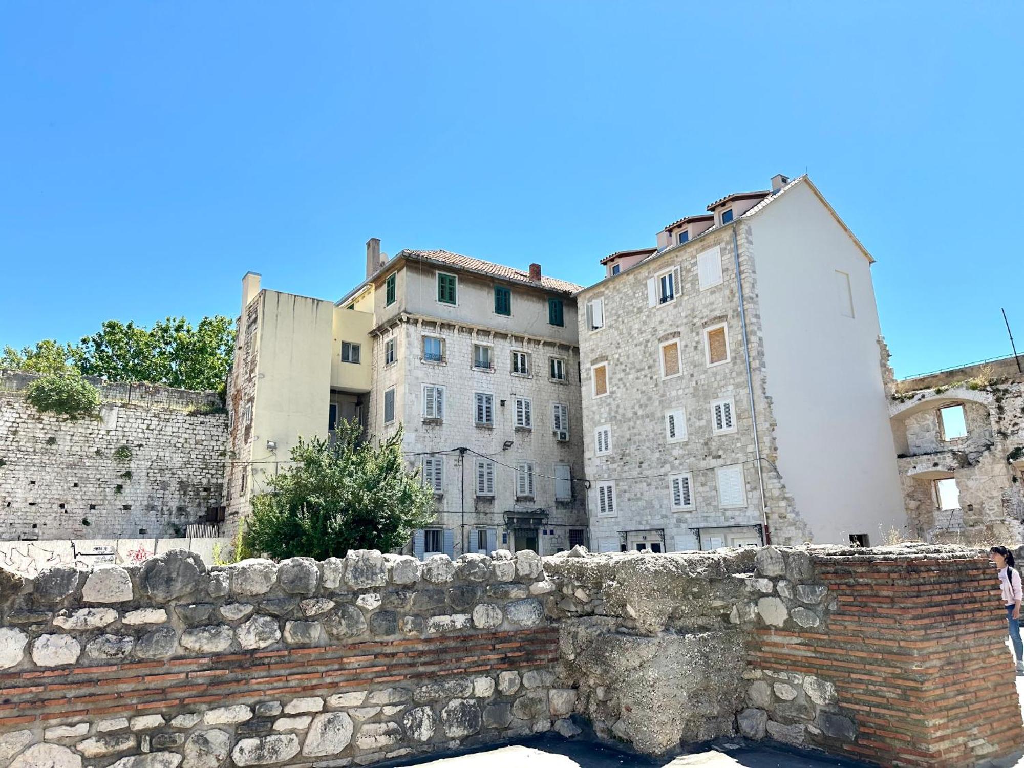 Terazza Grande In Diocletian Tower Lejlighed Split Eksteriør billede