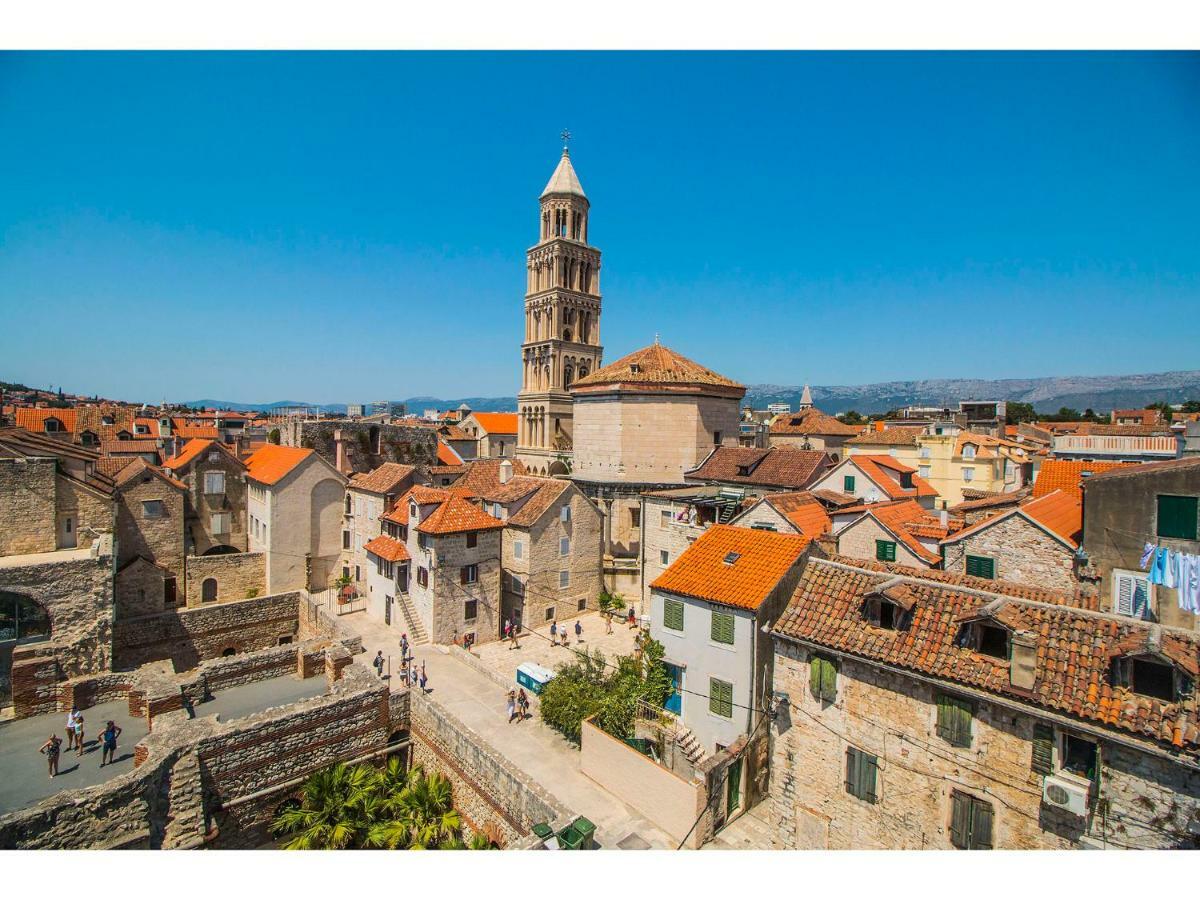Terazza Grande In Diocletian Tower Lejlighed Split Eksteriør billede