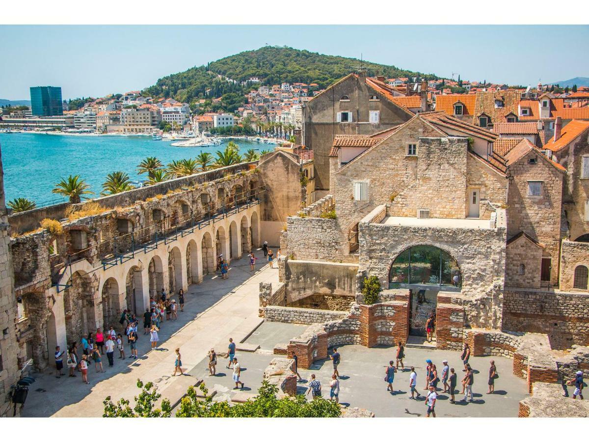 Terazza Grande In Diocletian Tower Lejlighed Split Eksteriør billede
