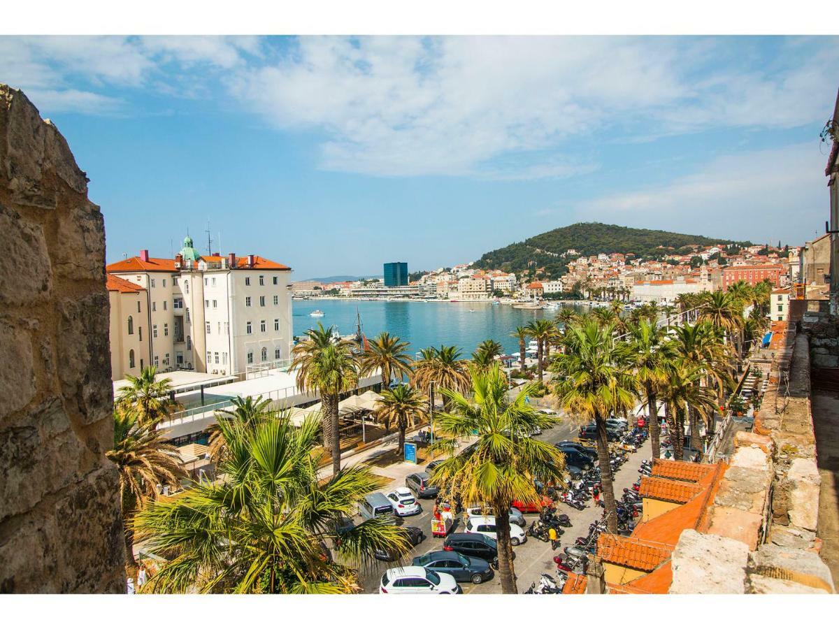 Terazza Grande In Diocletian Tower Lejlighed Split Eksteriør billede
