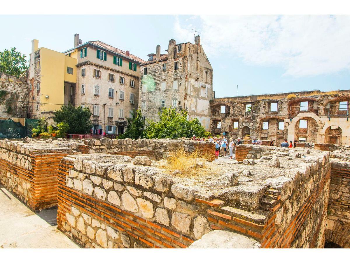 Terazza Grande In Diocletian Tower Lejlighed Split Eksteriør billede