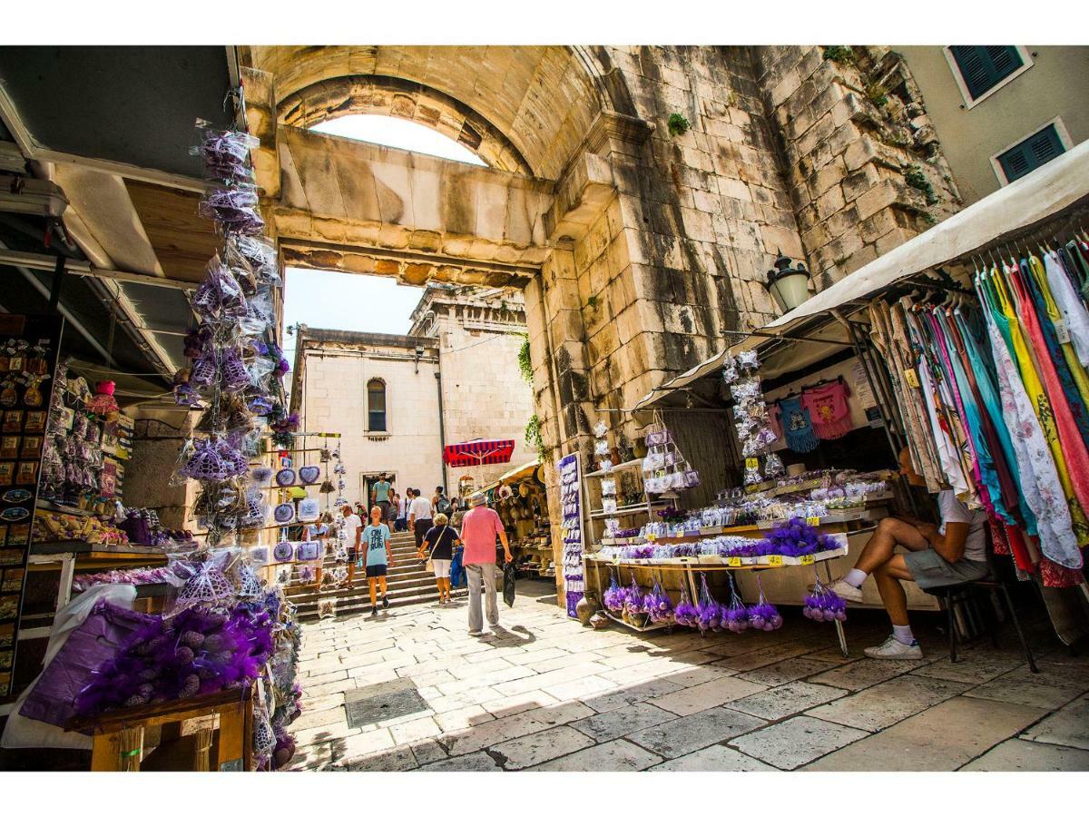 Terazza Grande In Diocletian Tower Lejlighed Split Eksteriør billede
