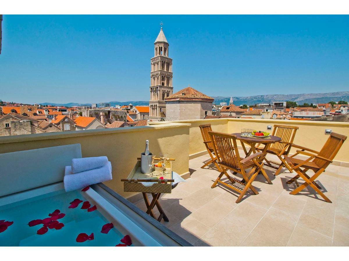 Terazza Grande In Diocletian Tower Lejlighed Split Eksteriør billede