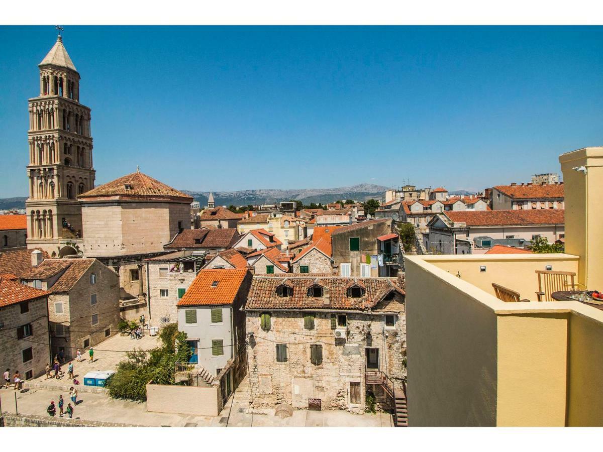 Terazza Grande In Diocletian Tower Lejlighed Split Eksteriør billede