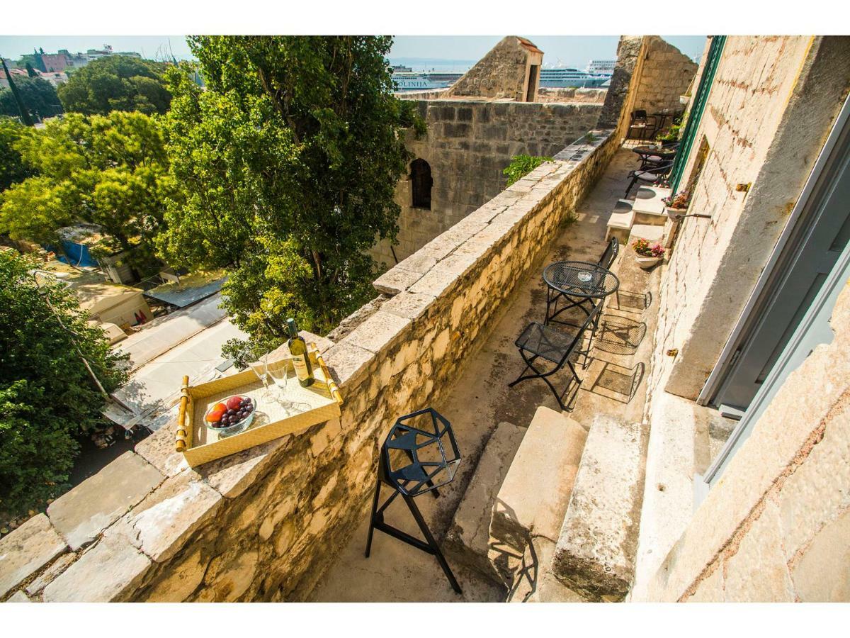 Terazza Grande In Diocletian Tower Lejlighed Split Eksteriør billede